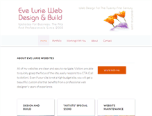 Tablet Screenshot of evelurie.com